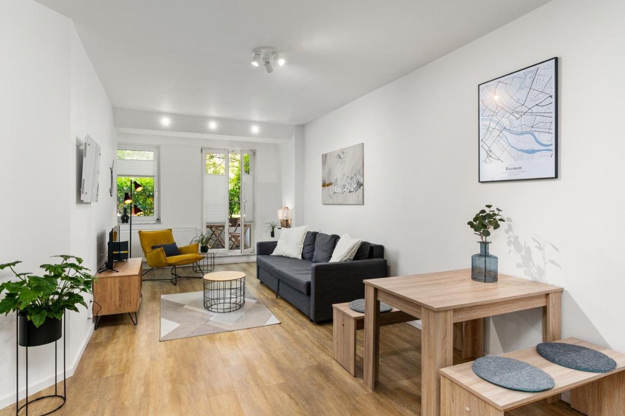 Mel&Bens City Apartment Terrasse Wallanlagen BRE Exteriér fotografie